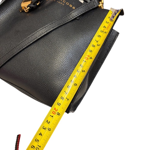 Marc Jacob’s New York black leather mini tote bag crossbody - Picture 5 of 6